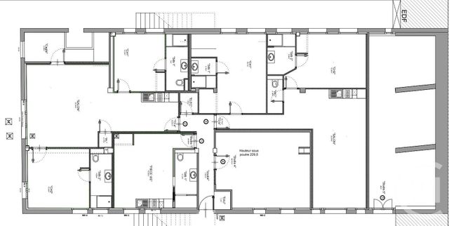 Appartement Loft à vendre - 8 pièces - 270.0 m2 - NICE - 06 - PROVENCE-ALPES-COTE-D-AZUR - Century 21 Domus Immobilier