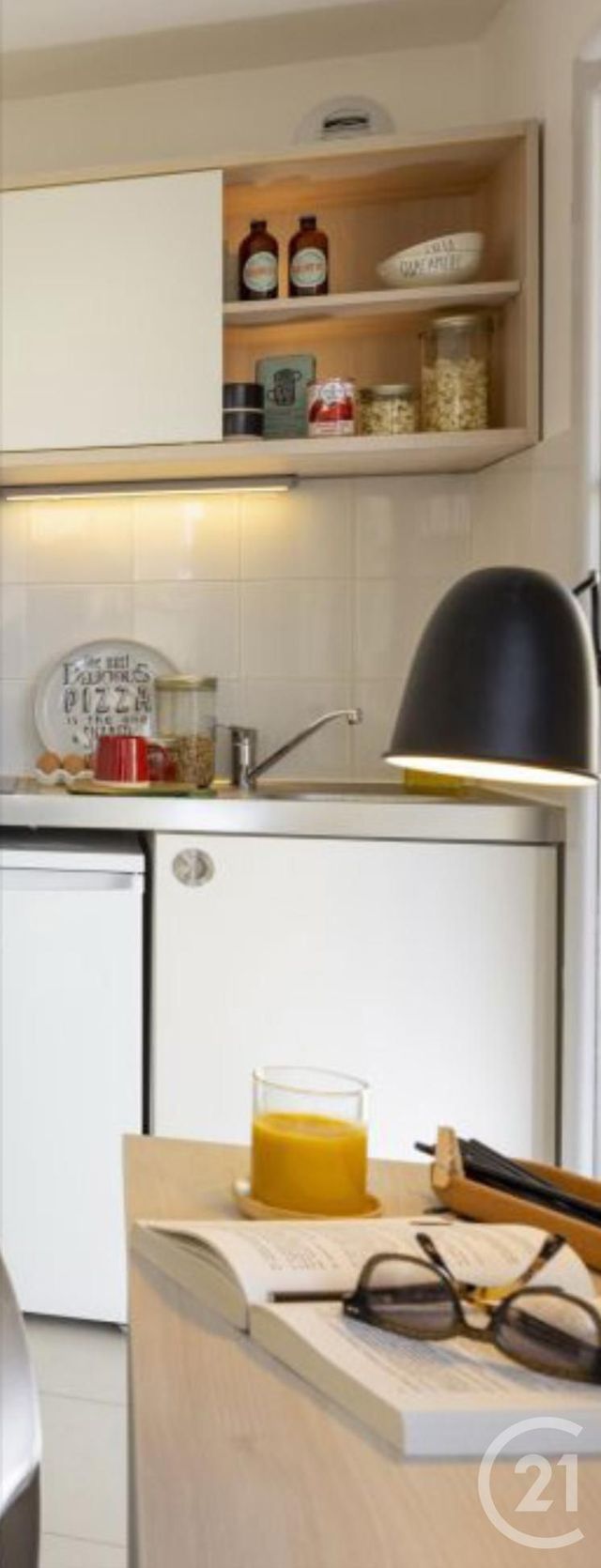 Appartement F1 à vendre - 1 pièce - 19.57 m2 - NICE - 06 - PROVENCE-ALPES-COTE-D-AZUR - Century 21 Domus Immobilier