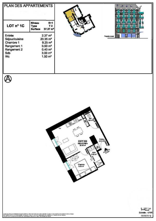 Appartement F2 à louer - 2 pièces - 36.0 m2 - NICE - 06 - PROVENCE-ALPES-COTE-D-AZUR - Century 21 Domus Immobilier